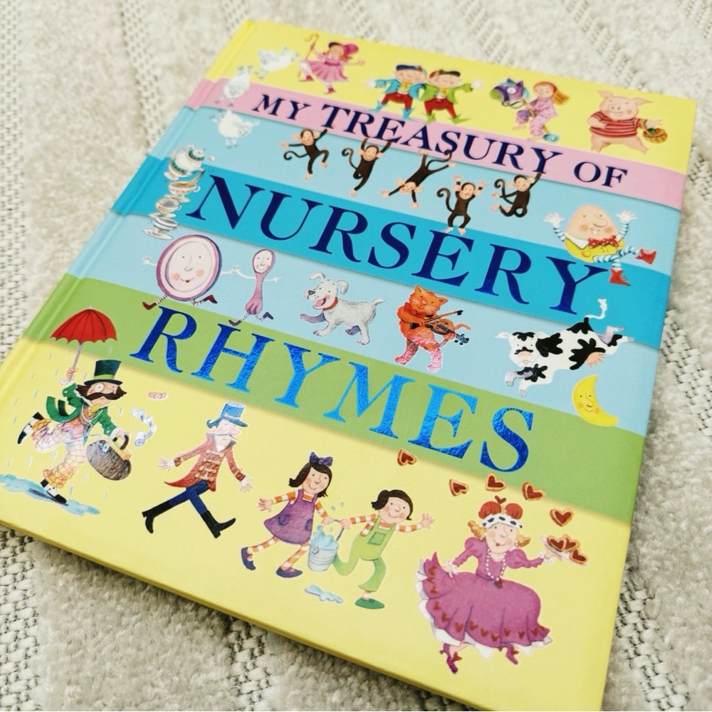 My Treasury of Nursery Rhymes Book for Kids